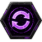 Two purple arrows forming a circle, representing reload or refresh