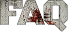 The concrete letters are caked with zombie blood.